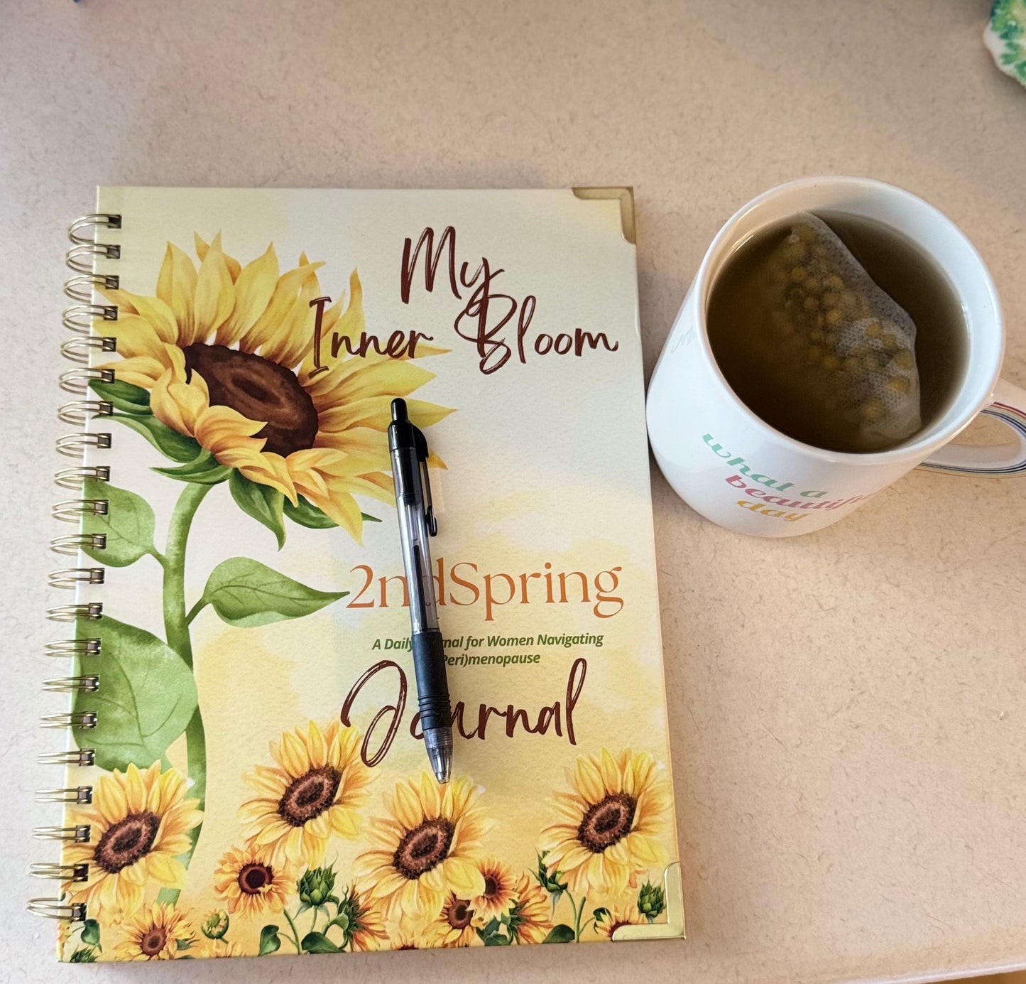 The 2nd Spring Journal - A Wellness Journal for (Peri)menopausal Women.
